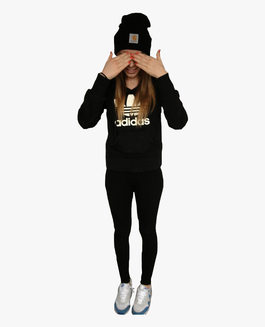 Ojos Sudadera Chica - Adidas, HD Png Download, Free Download