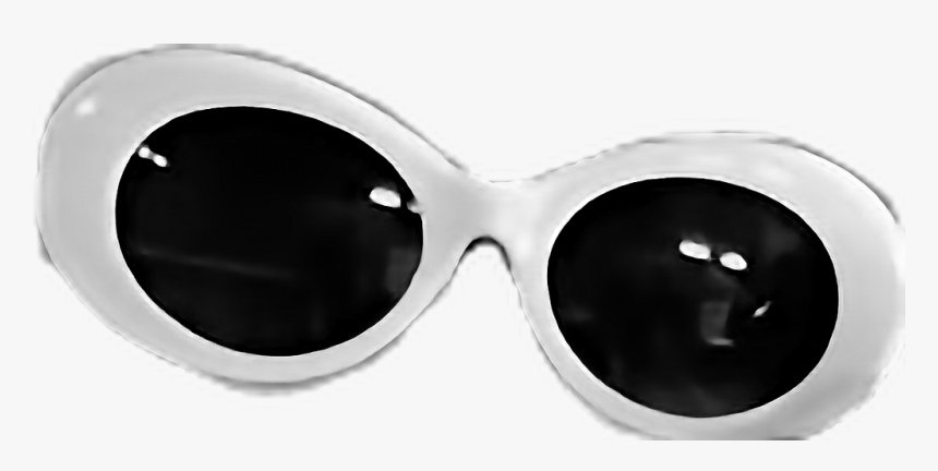 #glasses #sunglasses #black & White #white #whiteglasses - Monochrome, HD Png Download, Free Download