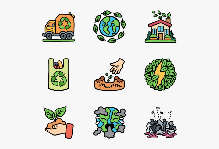 Global Warming Icons, HD Png Download, Free Download