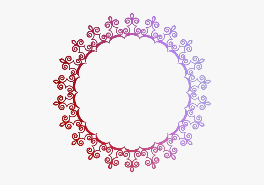 Crown Border Png Transparent Images - Border Frame Round Png, Png Download, Free Download