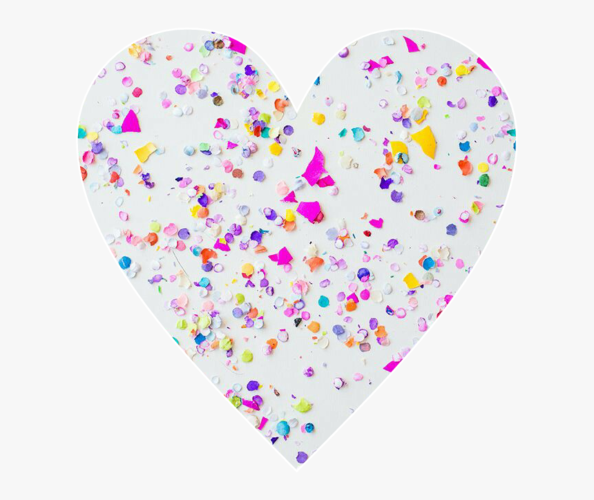 #heart #love #colorful #confetti #awesome #cool #fun - Fondos De Pantalla De Maquillaje, HD Png Download, Free Download