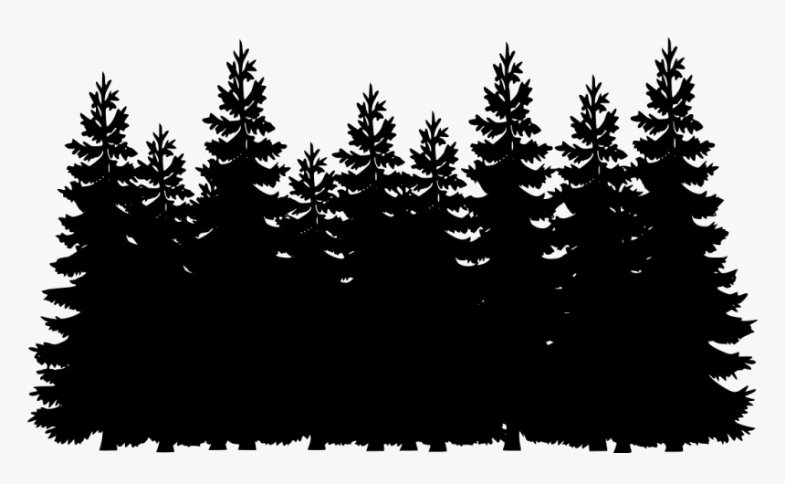 Transparent Pino Png Transparent Pine Trees Silhouette Png Download Kindpng