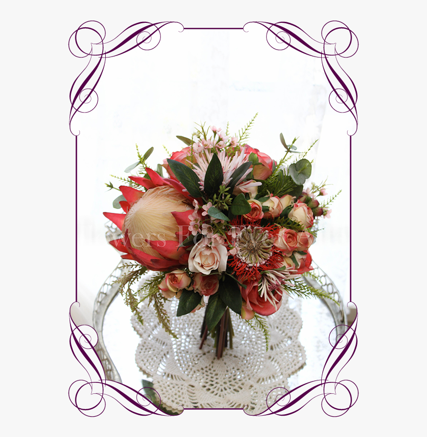 Transparent Coral Flowers Png - Bouquet, Png Download, Free Download