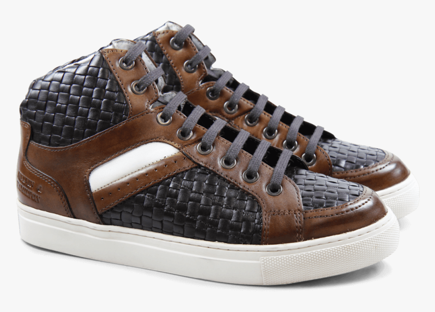 Sneakers Jeanne 2 Brilliant Wood Woven Dark Brown Rs - Skate Shoe, HD Png Download, Free Download