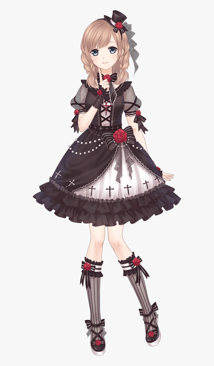 Clip Art Image Yoko Png Dress - Love Nikki Lolita Dress, Transparent ...