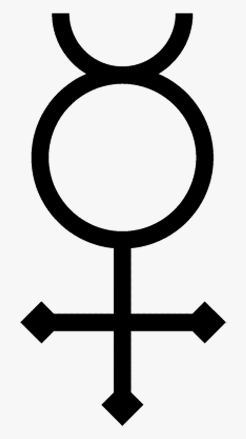 Alchemy Symbols And Meanings - Mercury Alchemy Symbol, HD Png Download, Free Download