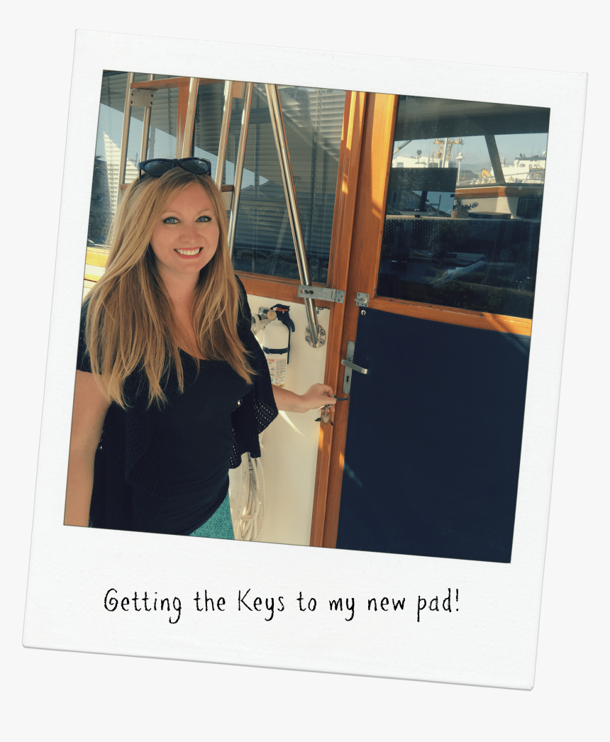 Welcome Aboard My Bayliner Liveaboard Boar - Girl, HD Png Download, Free Download