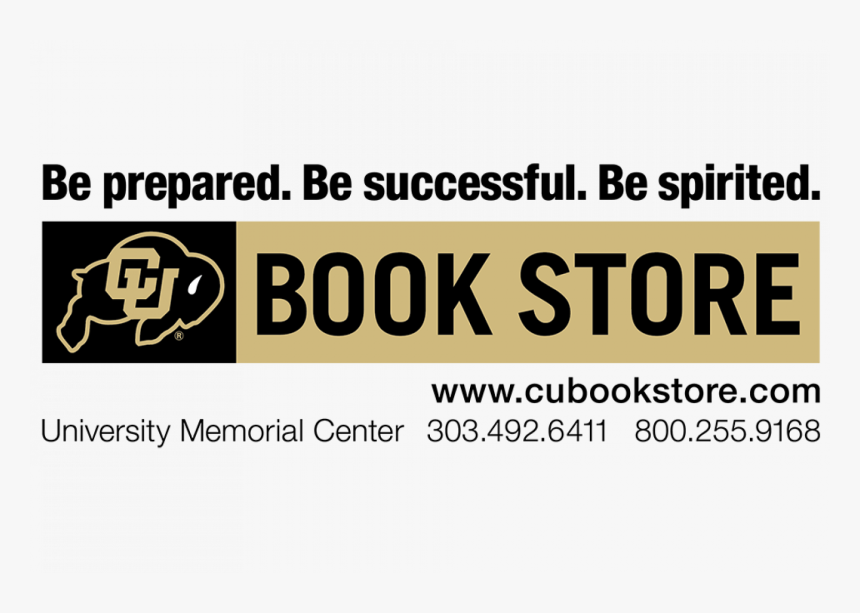 Cu Book Store Logo - University Of Colorado Boulder, HD Png Download, Free Download