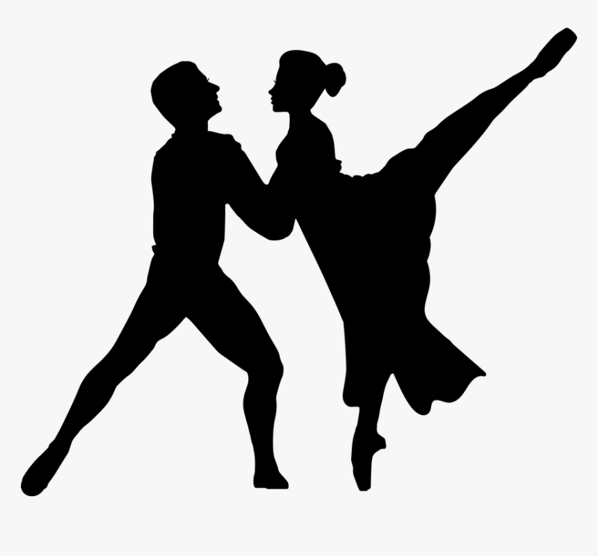 Ballet Couple, Man And Woman Ballet, Boy And Girl - Casal De Bailarinos Desenho, HD Png Download, Free Download