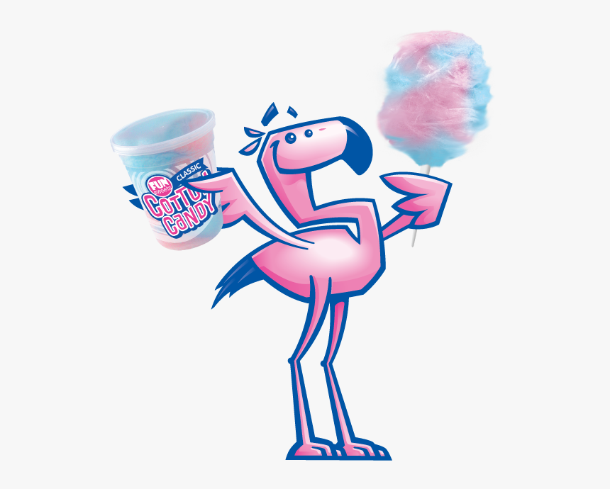 Cotton Candy Flamingo Blue, HD Png Download, Free Download