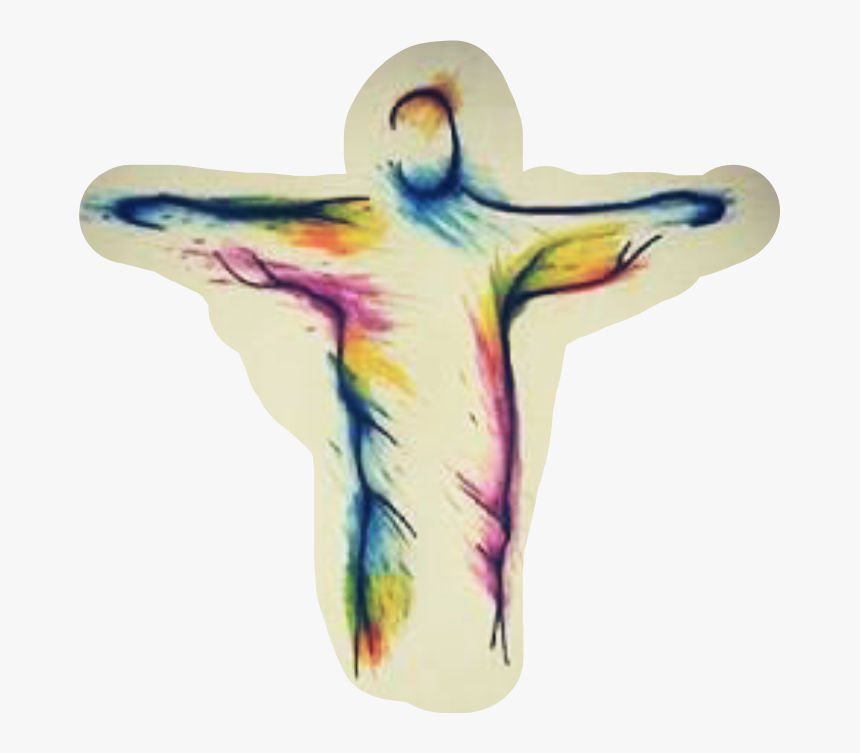 #cristo #cristoredentor #rio #riodejaneiro #brasil - Tatuagens Jesus Cristo Aquarela, HD Png Download, Free Download