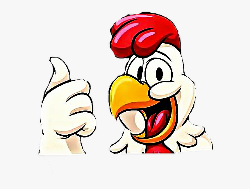 #pollo Animado - Cartoon Chicken Clipart Png, Transparent Png, Free Download