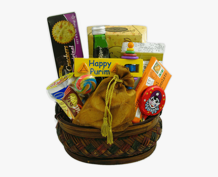 Mishloach Manot Purim Basket, HD Png Download, Free Download