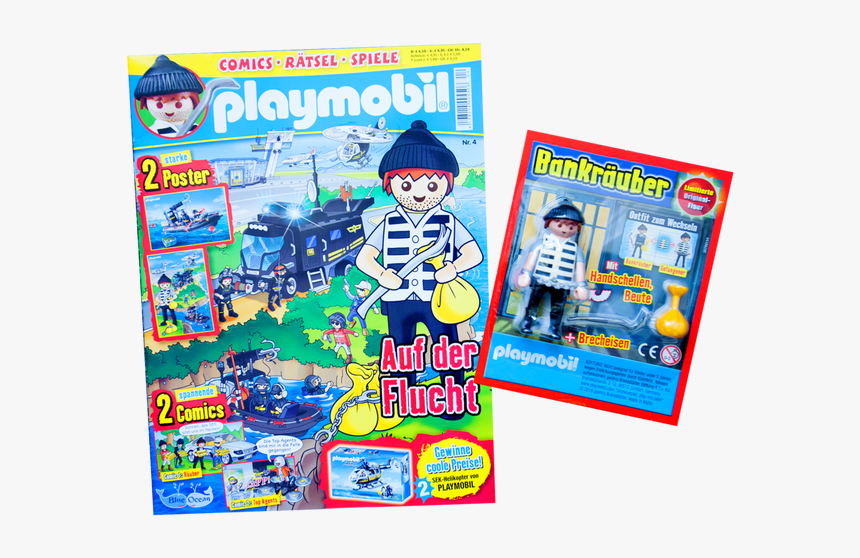 Playmobil Magazin 4 2018, HD Png Download, Free Download