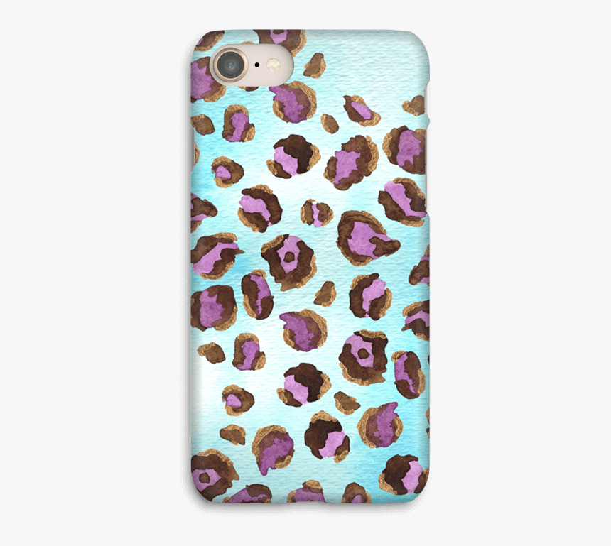 Watercolor Cheetah Case Iphone - Mobile Phone Case, HD Png Download, Free Download