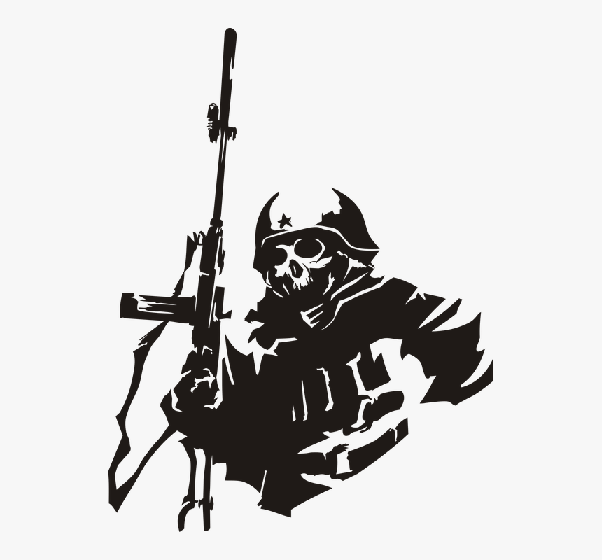 Carácter, Soldado, Arma, Uniforme, Infantería - Logo Soldier, HD Png Download, Free Download