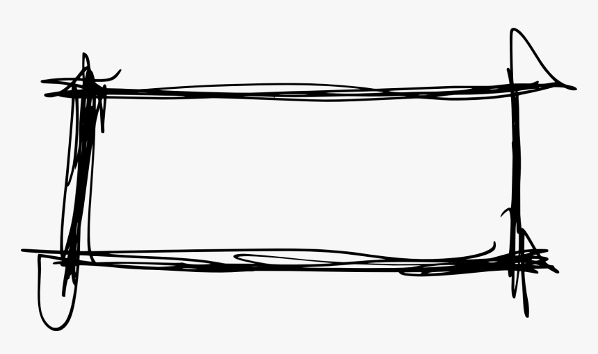 Scribble Rectangle Png, Transparent Png, Free Download