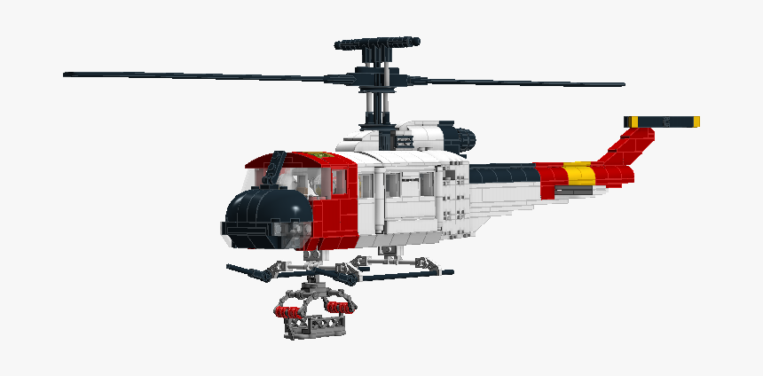 Helicopter Rotor Bell Uh 1 Iroquois Bell Huey Family - Helicopter Rotor, HD Png Download, Free Download
