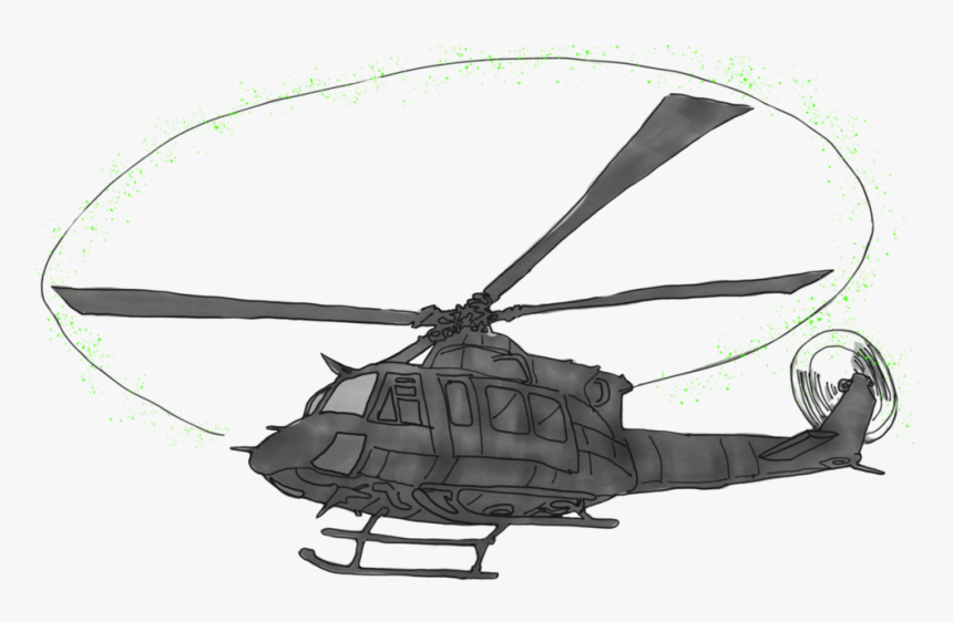 Huey , Png Download - Helicopter Rotor, Transparent Png, Free Download