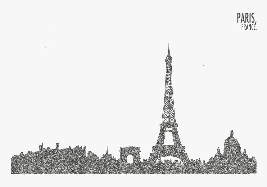 Paris Skyline Clipart, HD Png Download, Free Download