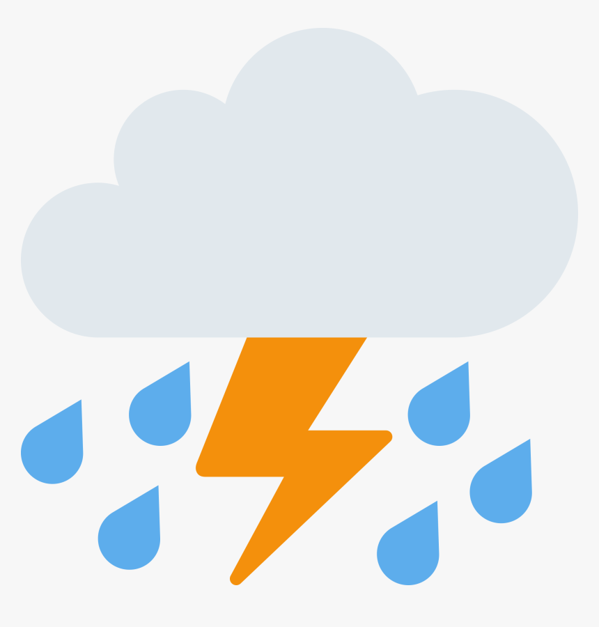 Gewitter Emoji, HD Png Download, Free Download