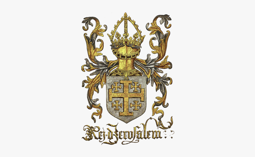 Kingdom Of Jerusalem Coat Of Arms, HD Png Download, Free Download