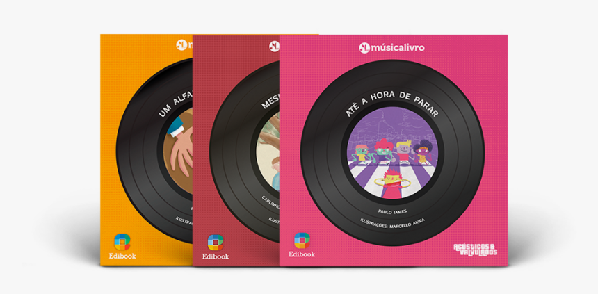 As Três Capas Da Séria Musicalivro - Circle, HD Png Download, Free Download