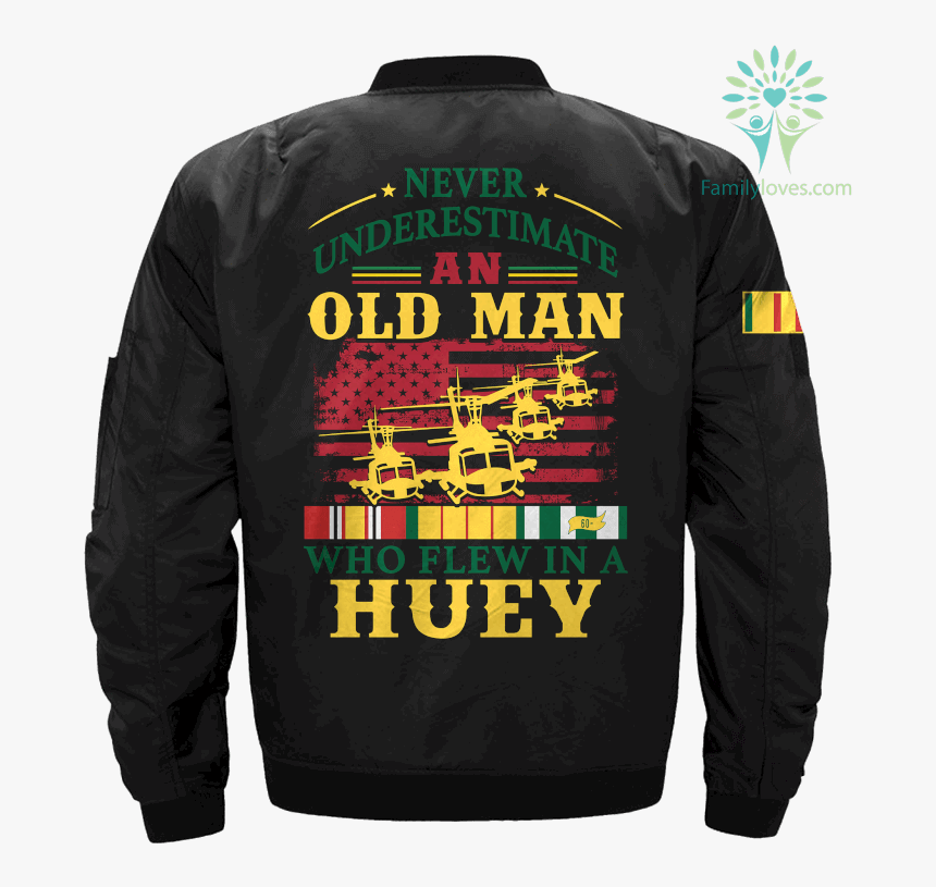 Never Underestimate An Old Man Who Flew In A Huey - I M A Grumpy Old Seabees Veteran My Level, HD Png Download, Free Download