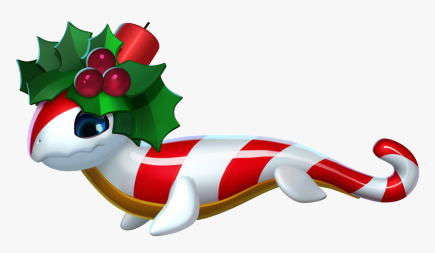 Transparent Candy Cane Png - Dragon Mania Legends Candy Cane Dragon, Png Download, Free Download