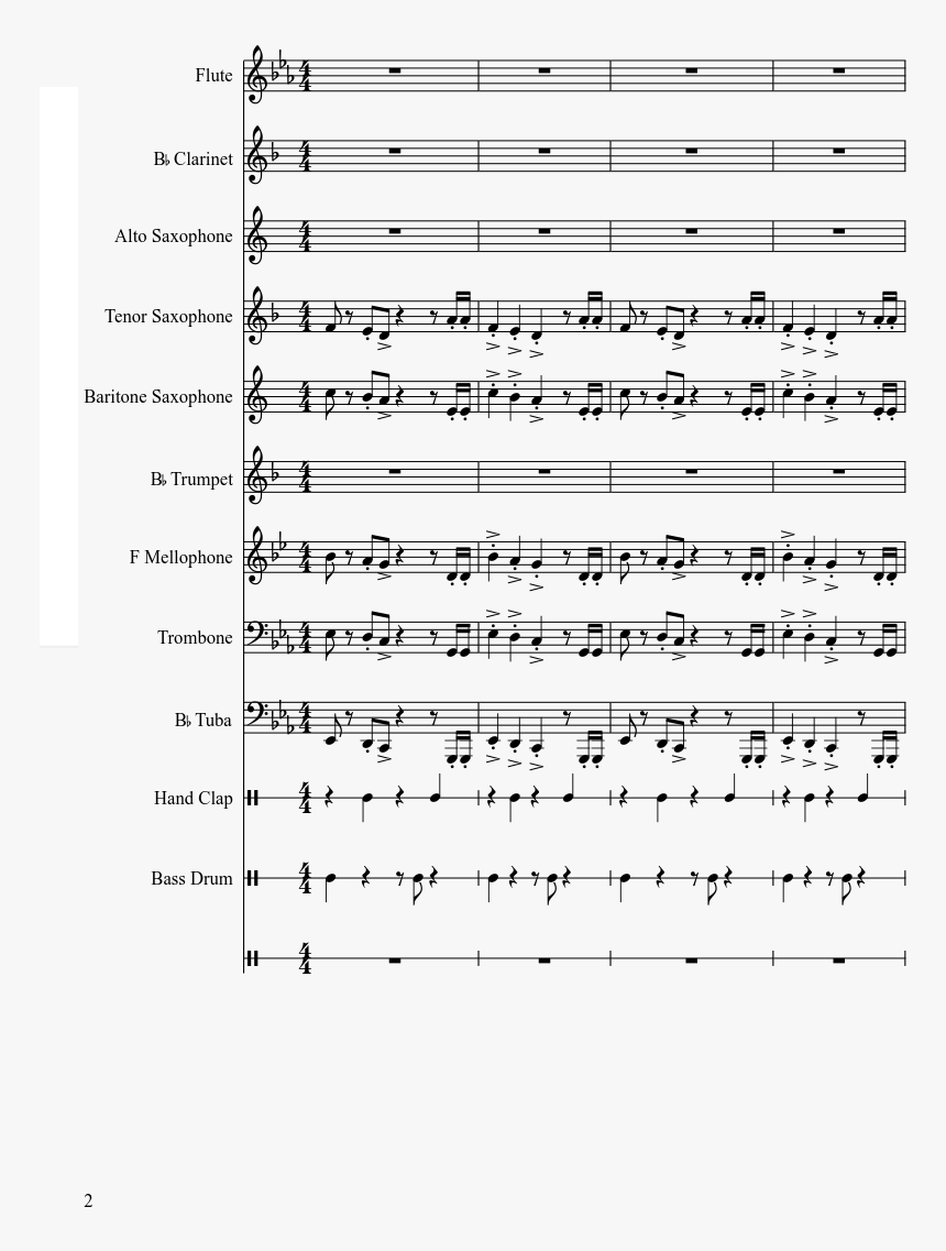 Low Rider Alto Sax Sheet Music, HD Png Download, Free Download