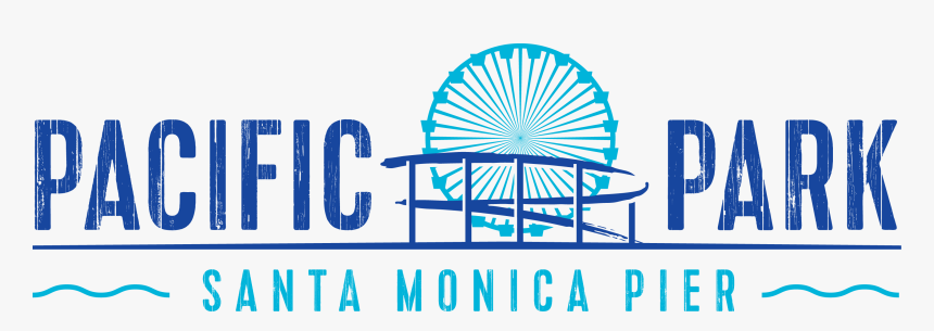 Santa Monica Pier Logo Png, Transparent Png, Free Download