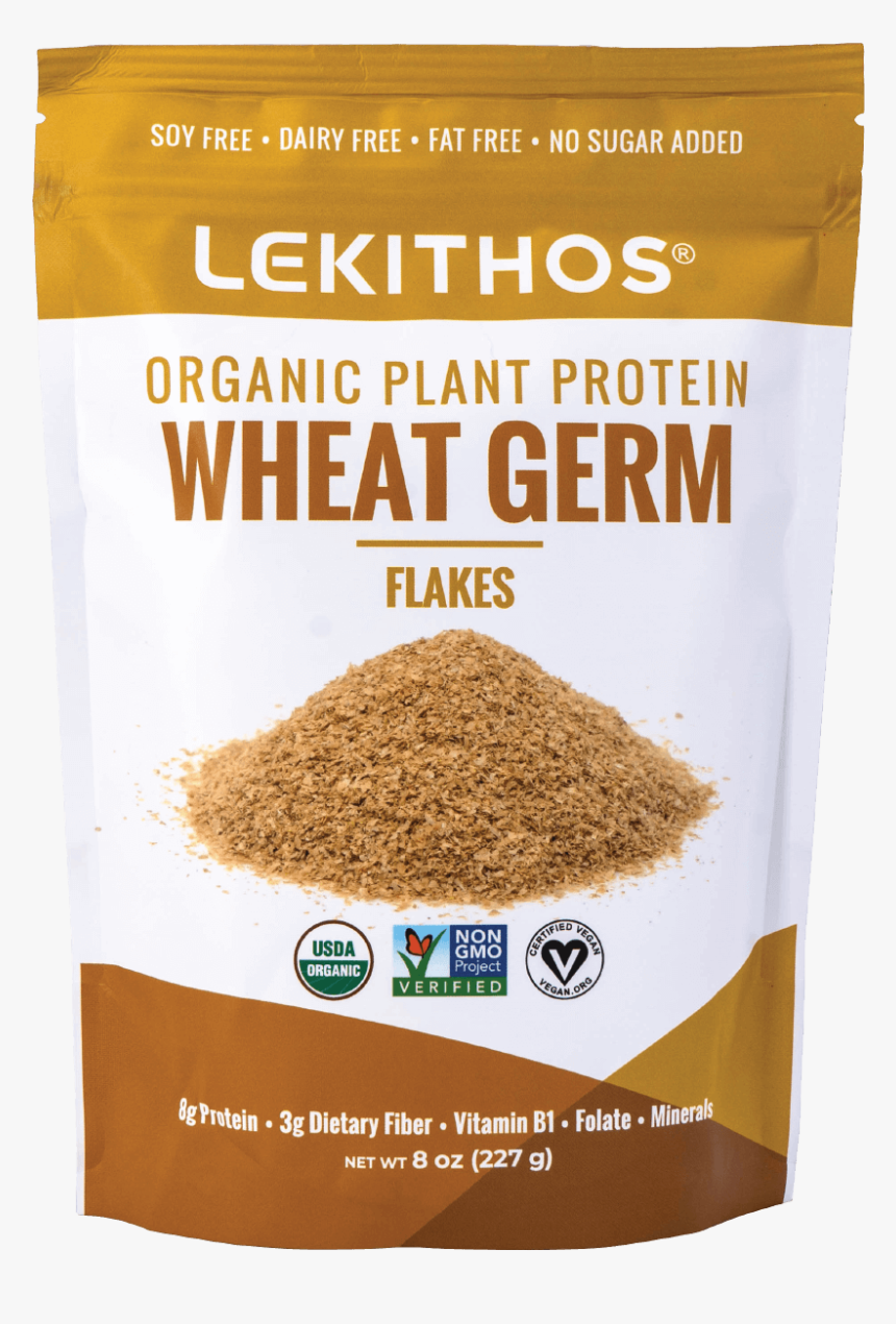 Lekithos Organic Wheat Germ Flakes - Basmati, HD Png Download, Free Download