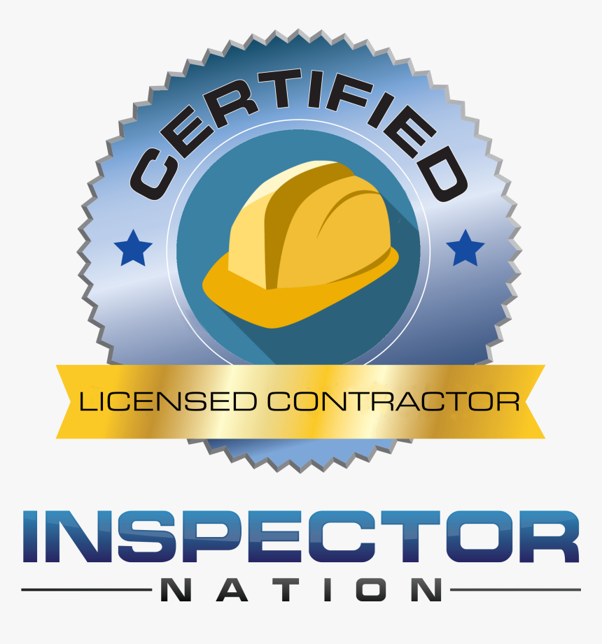 Licensed General Contractor Inspector Nation Certified - Licensed General Contractor, HD Png Download, Free Download