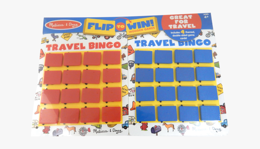 Travel Bingo Melissa And Doug, HD Png Download, Free Download