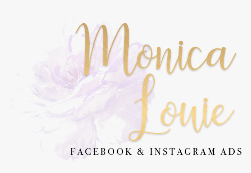 Monica Louie, Facebook & Instagram Ads Management - Calligraphy, HD Png Download, Free Download