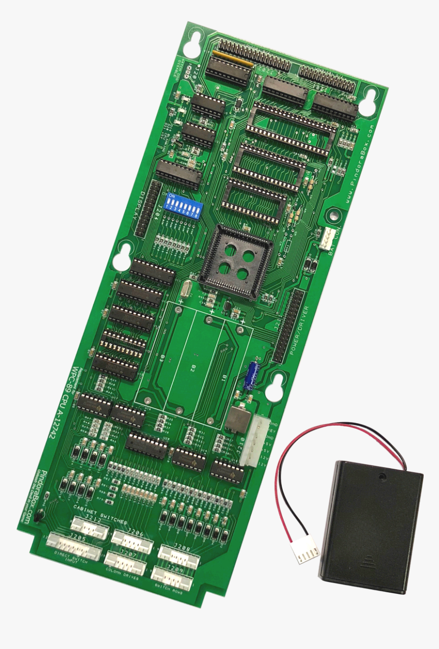 Wpc89 Cpu Board"
 Title="wpc89 Cpu Board - Williams Wpc Cpu Board, HD Png Download, Free Download