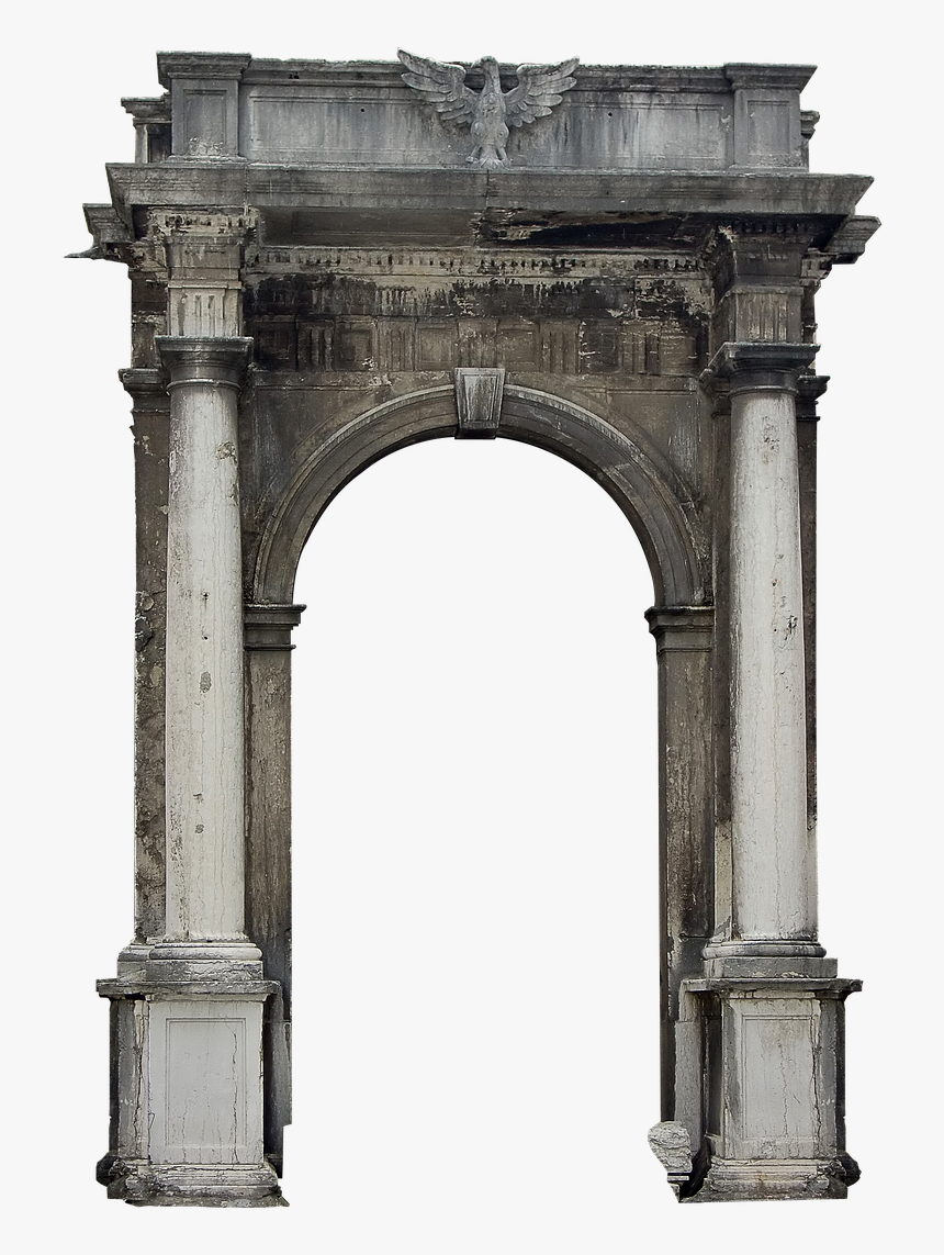 Portal Columns Architecture Free Photo - Old Stone Pillar Png, Transparent ...