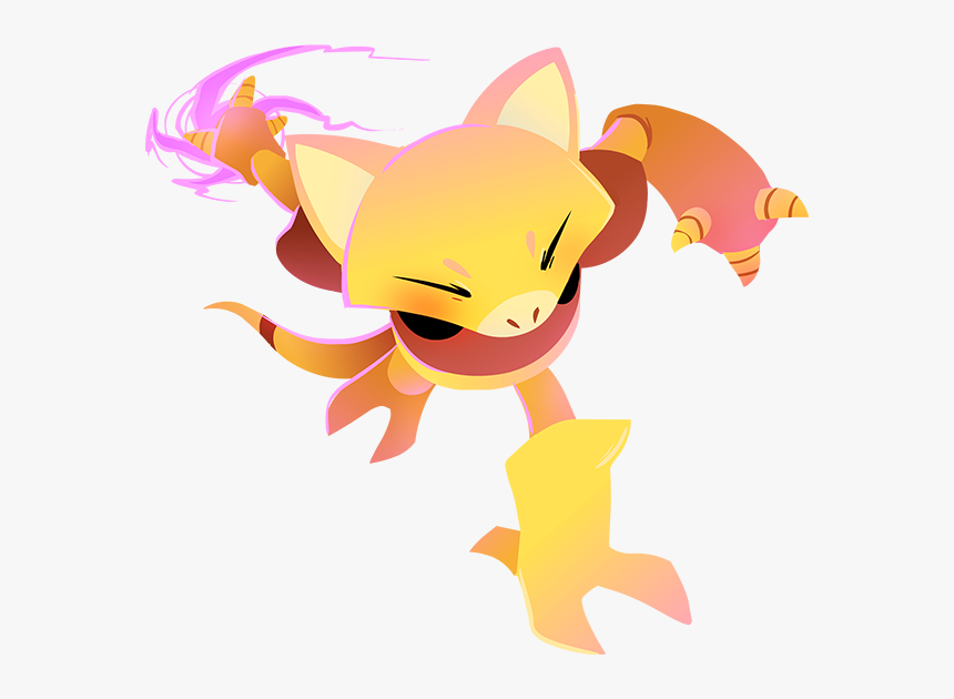 Abra - Pokemon Abra Fanart, HD Png Download, Free Download