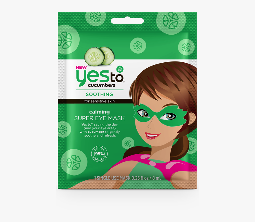 Product Photo - Yes To Cucumbers Eye Mask, HD Png Download, Free Download