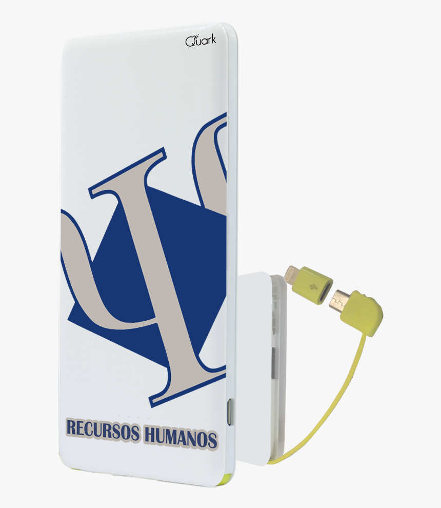 Power Bank Personalizado Branco - Simbolo Do Curso De Radio E Tv, HD Png Download, Free Download