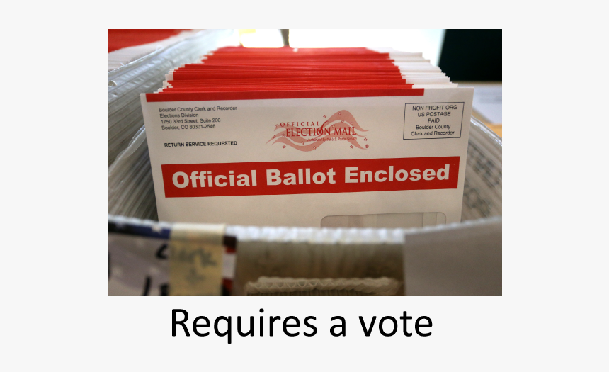 Tabor Must Vote - Maryland Absentee Ballot Envelope, HD Png Download, Free Download