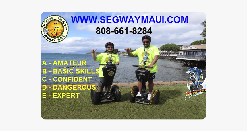 Back Side Of The Drivers License By Segway Side Of - Segway, HD Png Download, Free Download