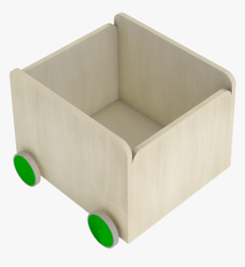 Flisat Toy Box With Wheels3d View"
 Class="mw 100 Mh - Storage Basket, HD Png Download, Free Download