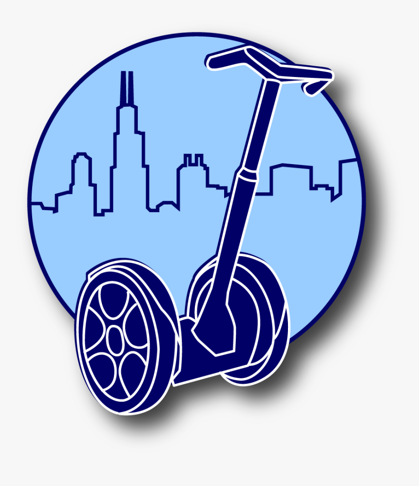 City Segway Tours Of Chicago Logo Clipart , Png Download - Chicago Segway Tours, Transparent Png, Free Download