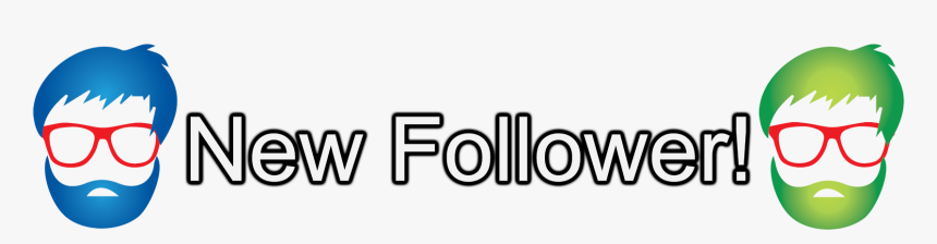 New Follower Overlay Transparent, HD Png Download, Free Download