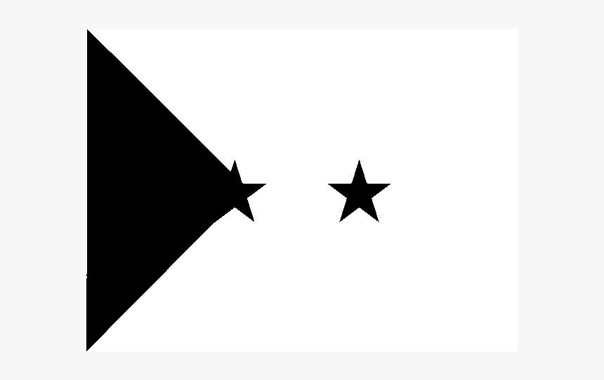 Flag Of Sao Tome And Principe Logo Black And White, HD Png Download, Free Download