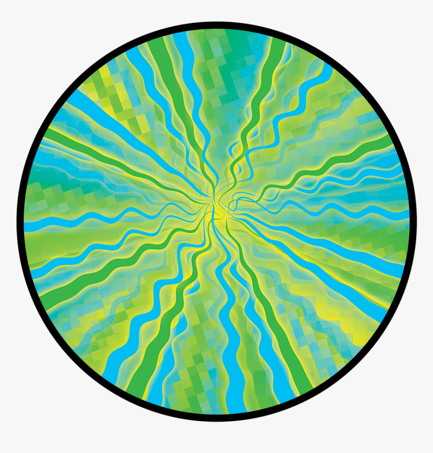 Apollo Design C2-1175 Time Travel Glass Pattern - Jim Noir My Patch, HD Png Download, Free Download