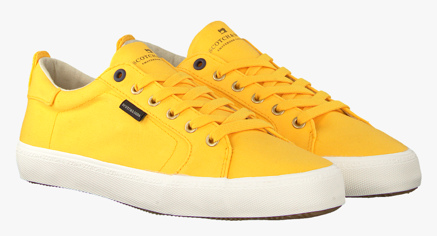 Yellow Scotch & Soda Sneakers Abra - Skate Shoe, HD Png Download, Free Download