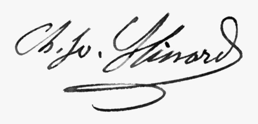 Minard-signature - Calligraphy, HD Png Download, Free Download