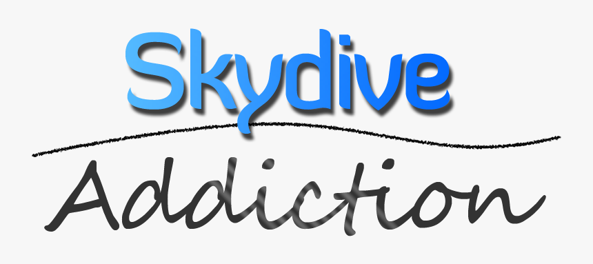 Skydiveaddiction - Segoe Script, HD Png Download, Free Download